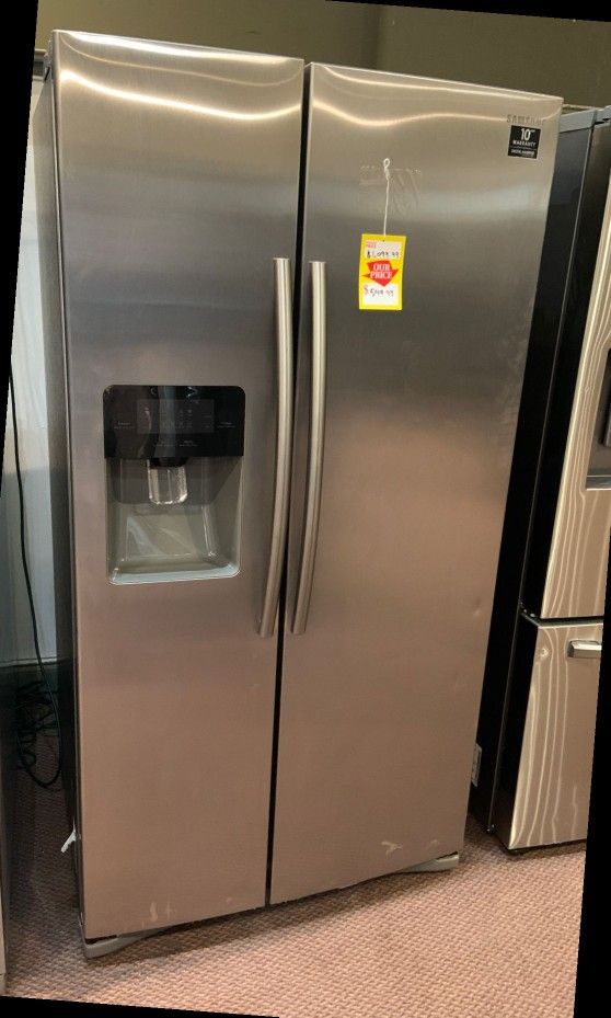 NEW SAMSUNG FRIDGE WITH WARRANTY  ACT FAST RS25J500DSR/AA