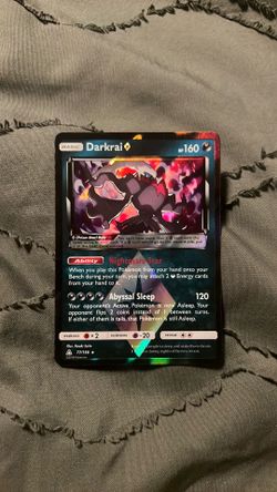 Darkrai Prism Star 77/156 – Ultra Prism Holo – Pokemon TCG