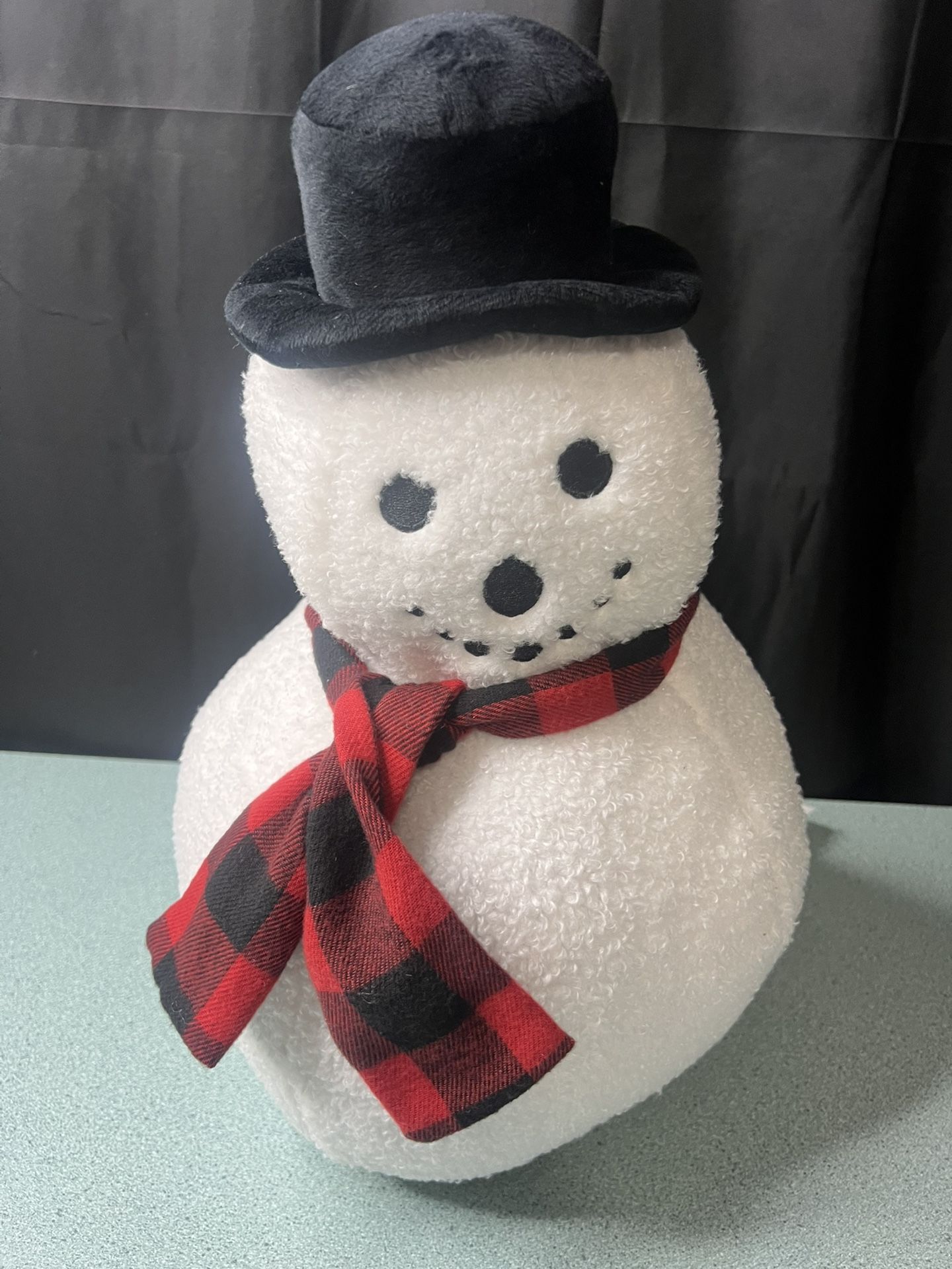 COSTCO 2024 SNOWMAN THROW PILLOW