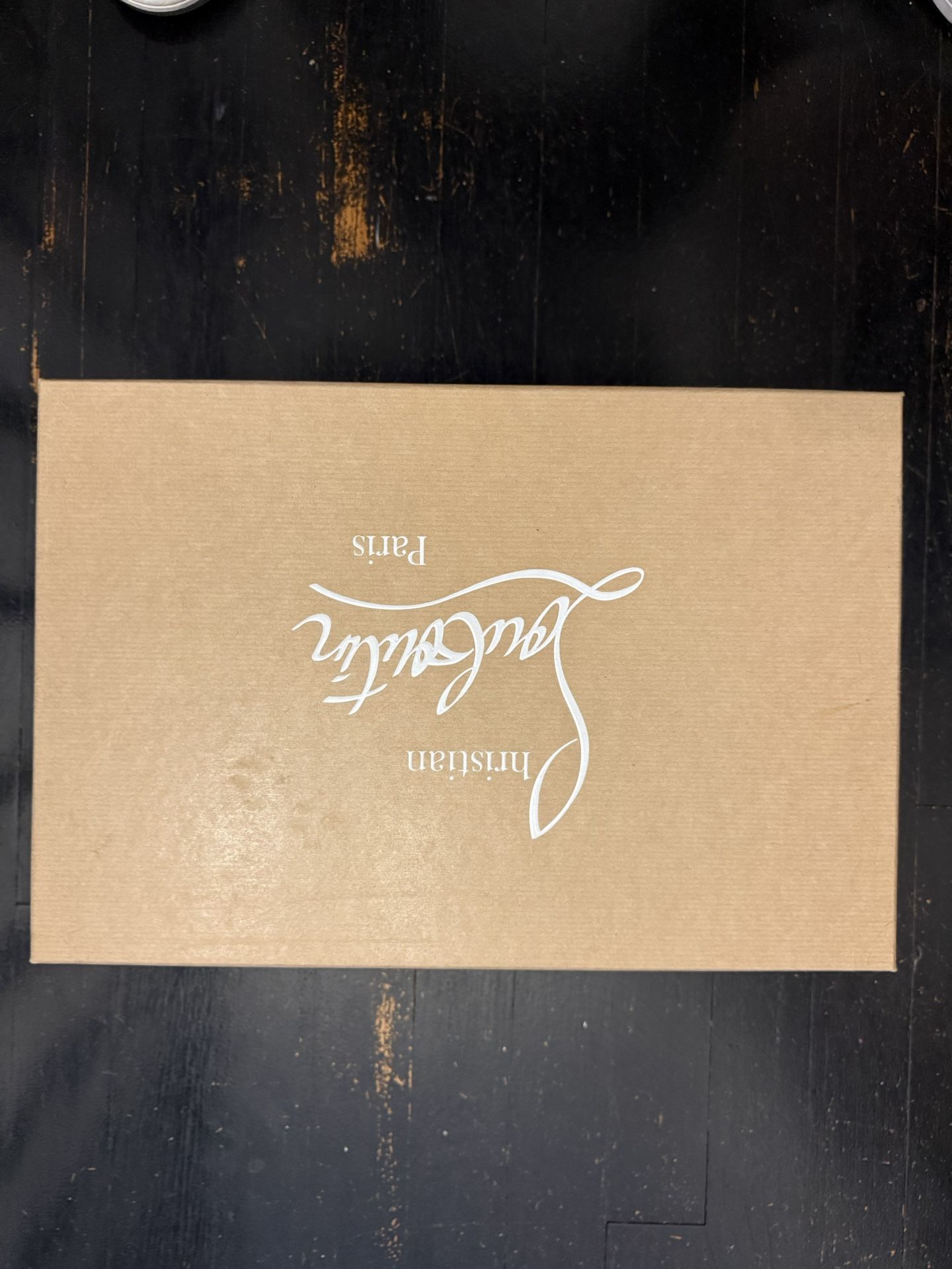 Christian louboutin - Adolon Low - Leather & Glitter black Size 41.5