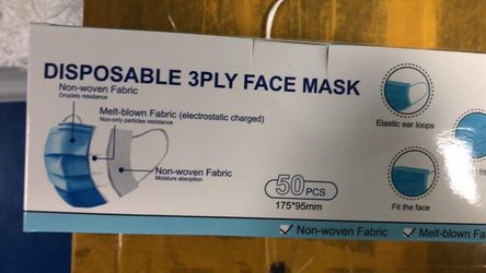 Mask box of 50