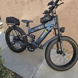 Electric Bike Ebike- Freesky Alaska,  Doual Battery.
