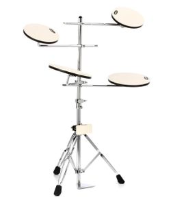 DW DWCPPADTS5 Go Anywhere Practice drum Pad Set with Stand