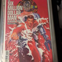 SIX MILLION DOLLAR MAN COMIC BOOK