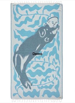 Sand Cloud Mr Otter Towel - Regular 37”x67”