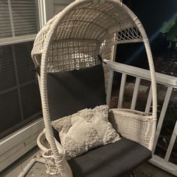 Swingasan Luna Star Parchment Hanging Chair With Chair Stand