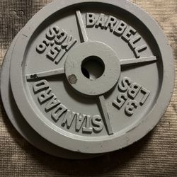 35 LBS Standard Barbell