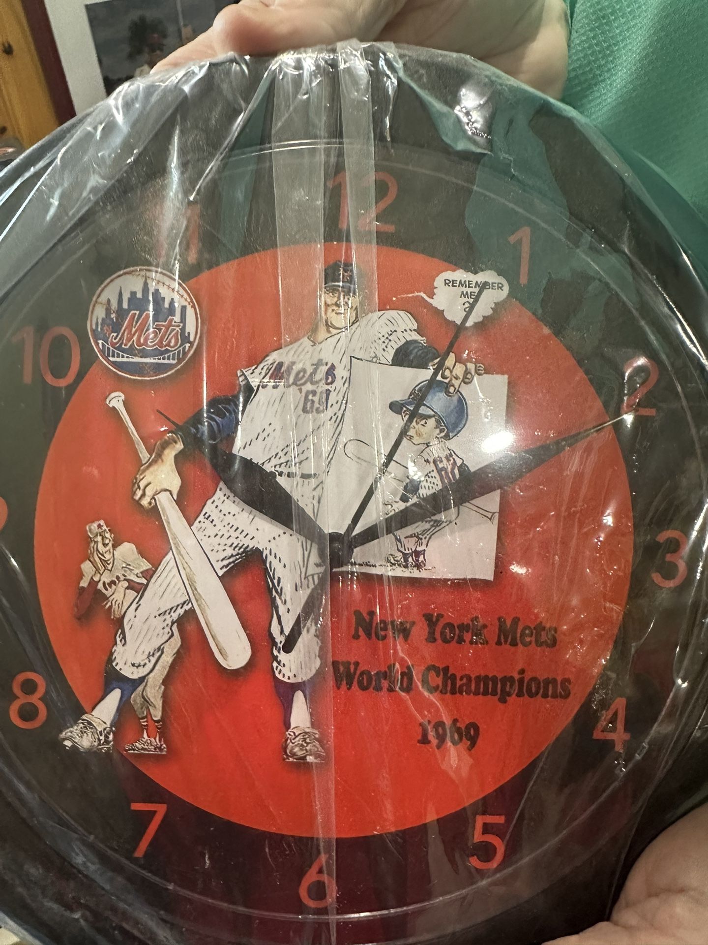 New York Mets 1969 World Champions Clock
