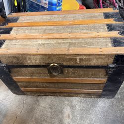 Antique Steamer Trunk