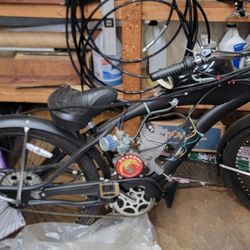Custom Cruiser Motorized Bicycle 