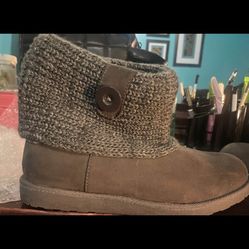 Grey Boots