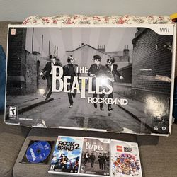 The Beatles Rockband Set Wii