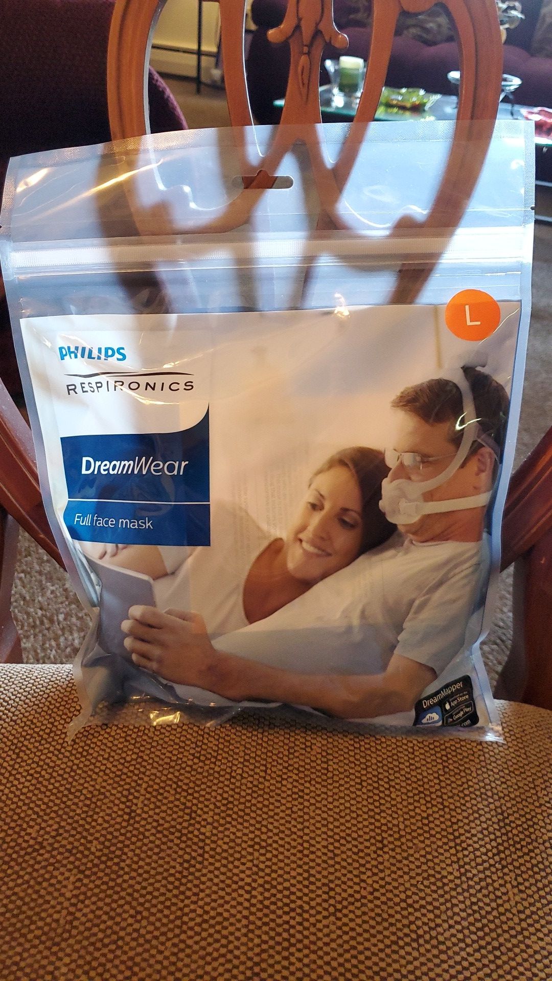 Phillips Respironics Dream Wear Full Face CPAP Mask Large