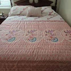 Queen Bedroom Set With Mattress 