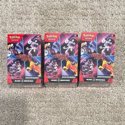 Pokemon Scarlet & Violet Destined Rivals Booster Bundle x3