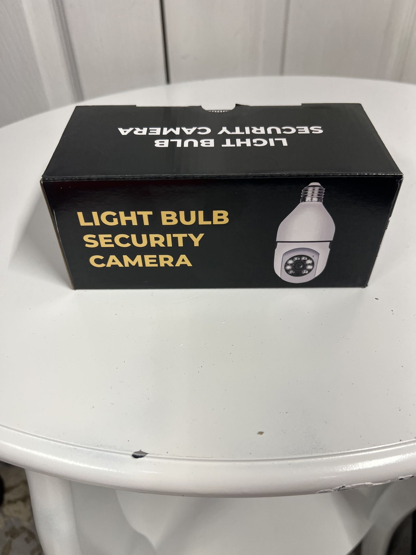 Light Bulb Security Camera