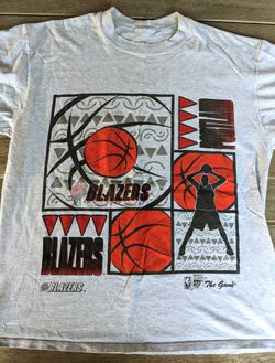 Vintage The Game Portland Trailblazers NBA Basketball Shirt
