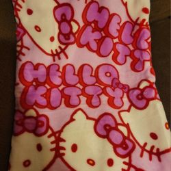Sanrio Hello Kitty Plush Blanket 60 in.×90 in. 