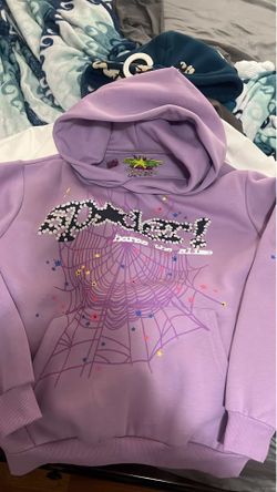 Purple spider hoodie size M