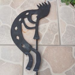 Kokapelli  YARD ART & HUMMINGBIRD FEEDER