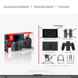 Brand New Nintendo switch Set (console Not Included)