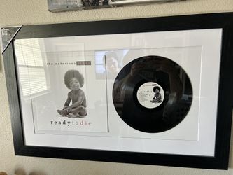 Biggie Record Framed