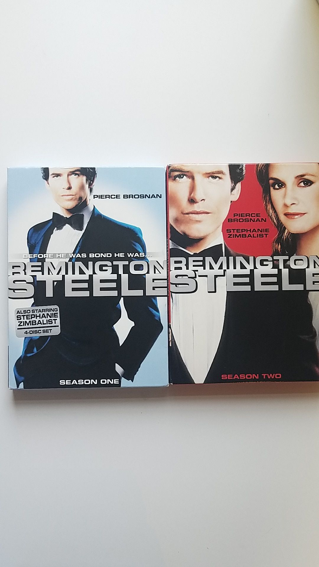 Remington Steele seasons 1 + 2 DVDs