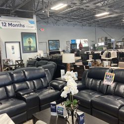 leather sofa loveseat 💙⭐️ $1,89