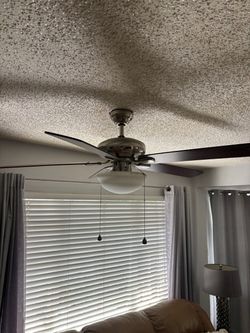 Ceiling Fan with Light Kit and Pull Chains