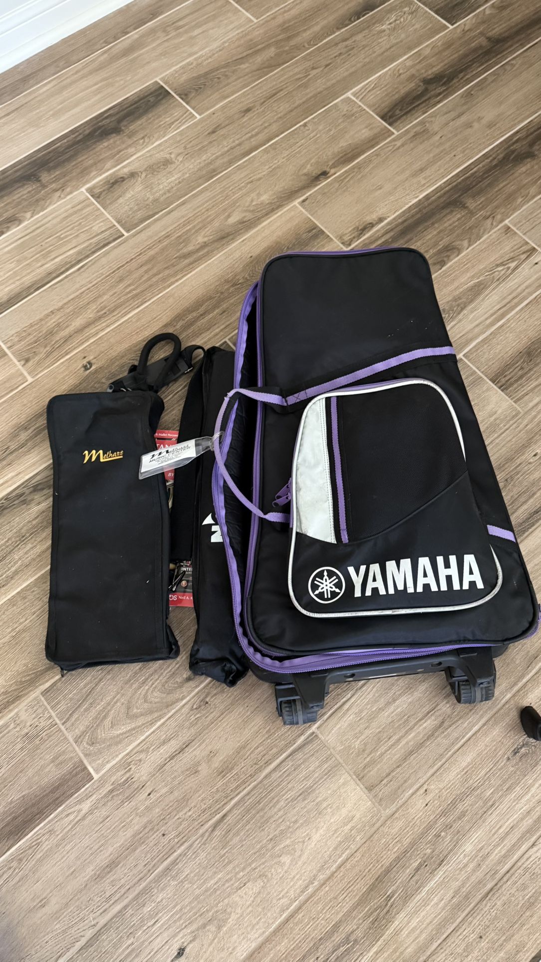 Yamaha Percussion Drum Pad And Bell Starter Kit