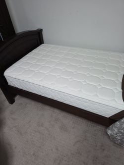 Twin Size Bed with mattress