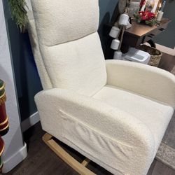 Boucle Rocking Chair 