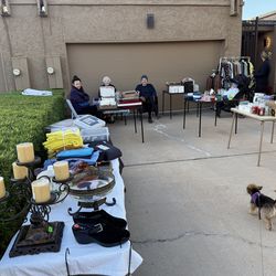 Neighborhood community garage sale