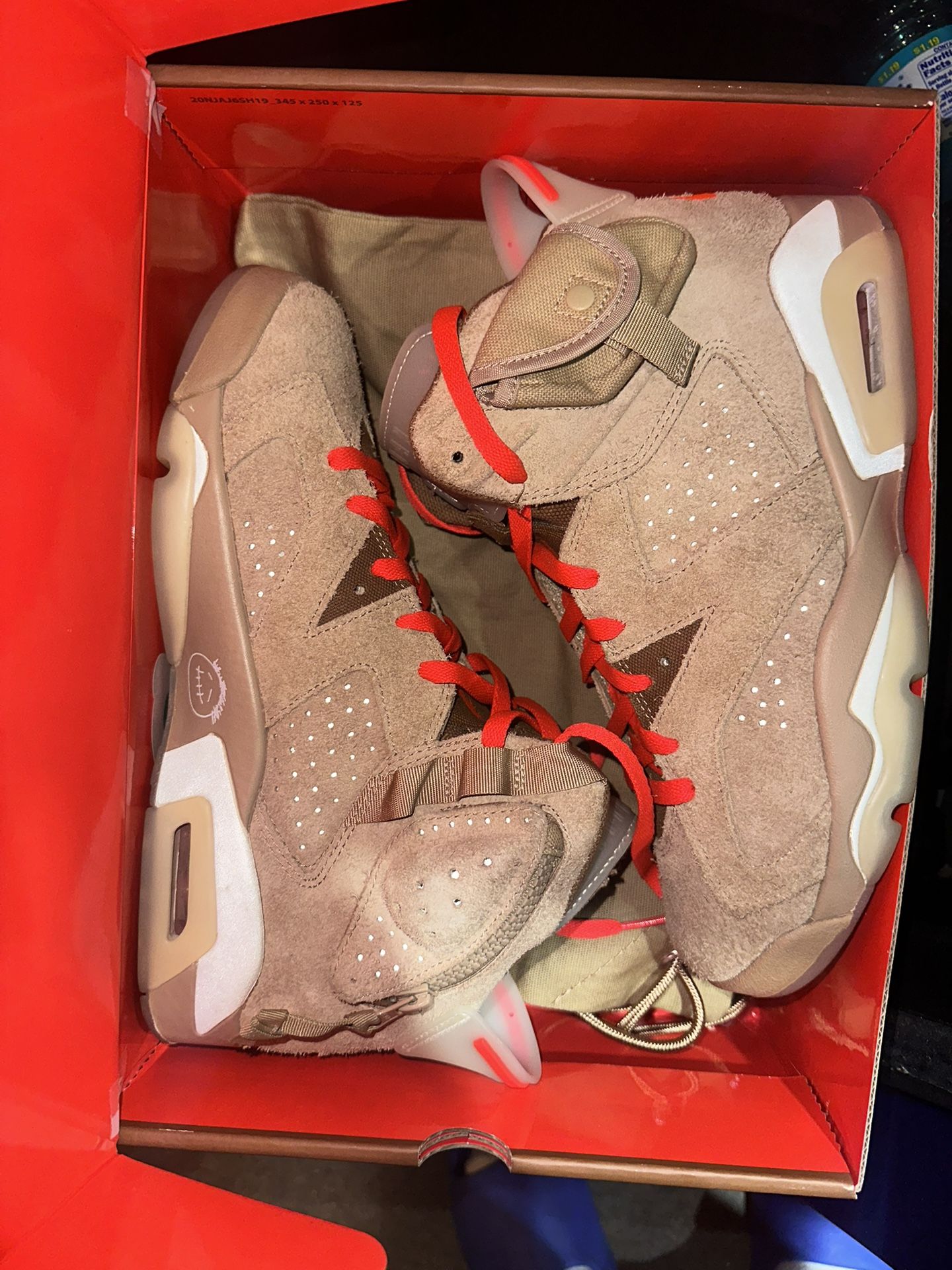 Travis Scott 6s ‘ British Khaki’
