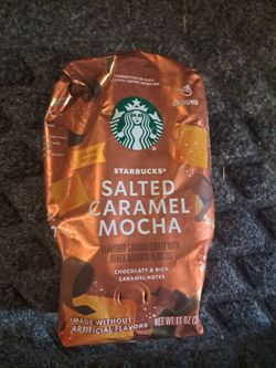 Starbucks Salted Caramel Mocha ground coffee 11oz