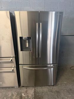 36” SAMSUNG REFRIGERADOR FRIDGE REFRIGERATOR HELADERA NEVERA WORKING TESTING TRABAJANDO PRBADA WARRANTY 4 MONTHS DELIVERY AVAILABLE
