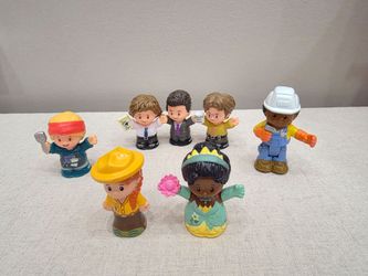 🎀 Fisher-Price Little People & Mixed Figures Set (8pcs)