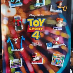 Disney's McDonald's Toy Story 4 Display