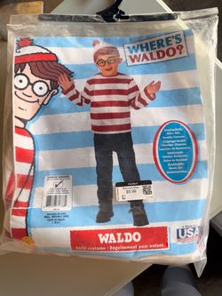 Where’s Waldo boys costume