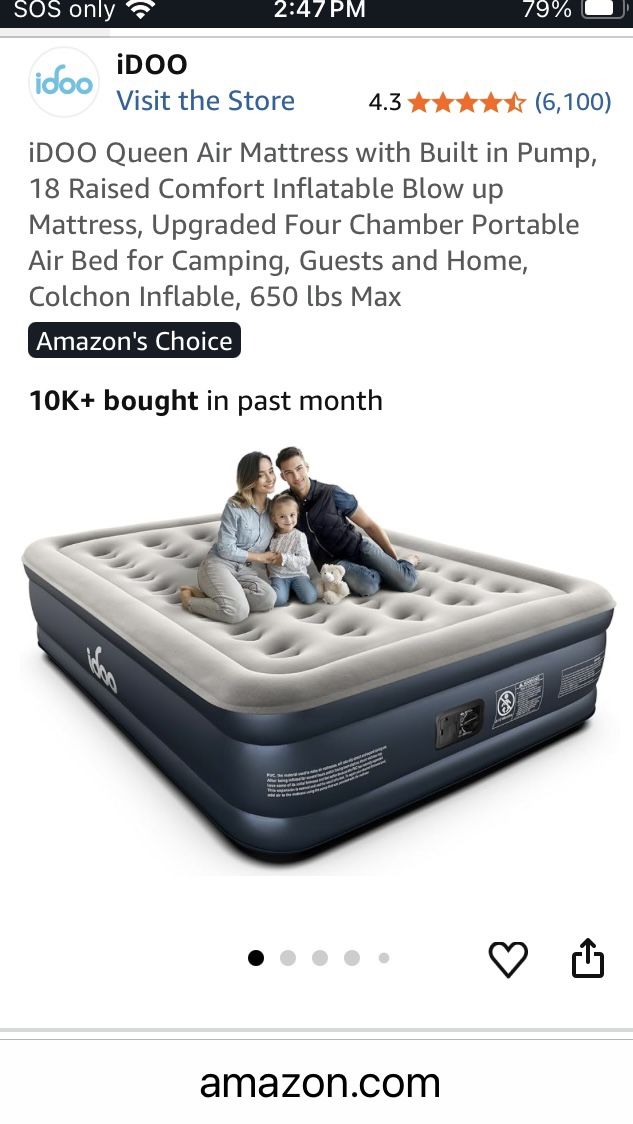 Raised Air Mattress