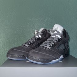 Air Jordan 5 Retro Wolf Grey Mens Size 11