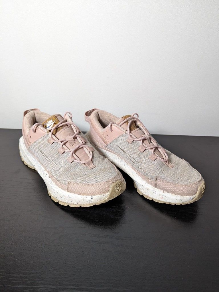 Nike Crater Remixa Womens Shoes Lace Up Sneakers Pink Oxford Size 8.5