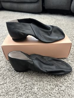 Cassio Black Jazz Shoes Kids Size 6