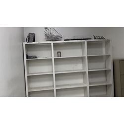 FREE Filing Cabinets And White Shelf