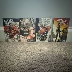 Attack On Titan Manga Books