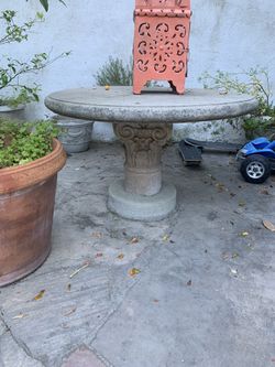 FREE-Two Concrete Tables