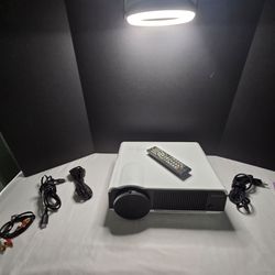 HD LED PROJECTOR & 100 INCH SCREEN
