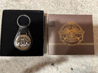 Harley-Davidson HOG 10th Anniversary Key Chain