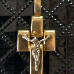 Gold Cross Pendant