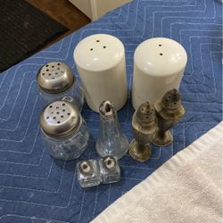 Vintage salt and pepper shakers